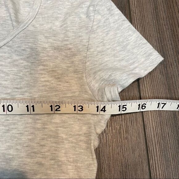 Gray TOPSHOP cropped Tshirt 6 - Picture 6 of 6
